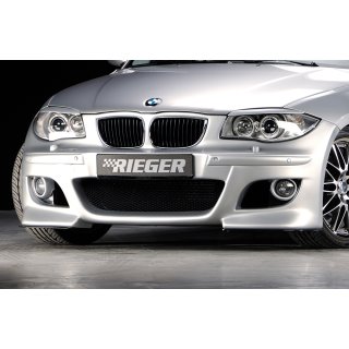 Rieger Spoilerstoßstange für BMW 1er E87  187 / 1K2/1K4 4-tür. 09.04-03.07 Vorfacelift