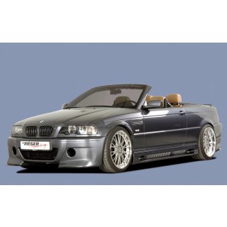 Rieger Spoilerstoßstange CS-Look  für BMW 3er E46 Coupe 02.98-12.01 Vorfacelift