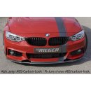 Rieger Spoilerschwert für BMW 4er F36  3C Gran Coupe 5-tür. +