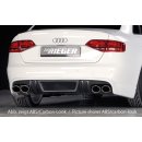 Rieger Heckschürzenansatz für Audi A4 S-Line S4 B8 8K...