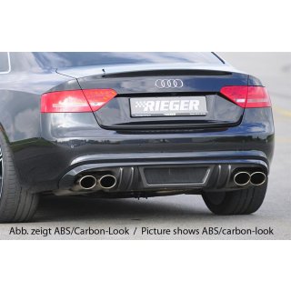 Audi A5 B8 Cabrio VFL Diffusor Heckdiffusor S-Line Look für Standard Stoßstange