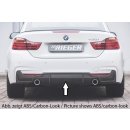 Rieger Heckeinsatz nur 435i für BMW 4er F36  3C Gran...