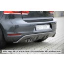 Rieger Heckeinsatz mit 2 Doppelfinnen für VW Golf 6...