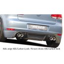 Rieger Heckschürzenansatz für VW Golf 6 5-tür. 10.08-