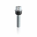 1x Radschraube M14 x 1,5 L50 Kugel R14 2 Teilig für...