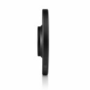 SCC Spurverbreiterung 20 mm (2×10 mm) 5×112 / 66,6 mm schwarz eloxiert für Audi 5x112 66,6