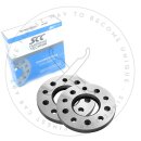10mm 2x5mm SCC Spurverbreiterung Schwarz für BMW LK...