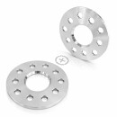 6mm 2x3mm SCC Spurverbreiterung Distanzscheiben für Audi LK 5 x 100 NLB 57,1mm