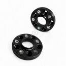 50mm 2x25mm SCC Spurverbreiterung Distanzscheiben Schwarz für BMW LK 5x120 72,6
