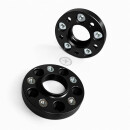 50mm 2x25mm SCC Spurverbreiterung Distanzscheiben Schwarz für BMW LK 5x120 72,6
