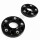 50mm 2x25mm SCC Spurverbreiterung Distanzscheiben Schwarz für BMW LK 5x120 72,6