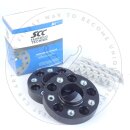 60mm 2x30mm SCC Spurverbreiterung Distanzscheiben Schwarz...