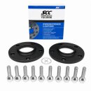20mm 2x10mm SCC Spurverbreiterung Schwarz für BMW...