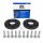 40mm 2x20mm SCC Spurverbreiterung Schwarz für BMW mit Radschrauben M12x1,5