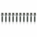 20mm 2x10mm SCC Spurverbreiterung Schwarz für BMW mit Radschrauben M14x1,25