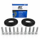 30mm 2x15mm SCC Spurverbreiterung Schwarz für BMW...