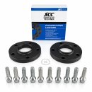 40mm 2x20mm SCC Spurverbreiterung Schwarz für BMW...