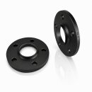 20mm 2x10mm SCC Spurverbreiterung Schwarz MINI LK 5x120 + Radschrauben M14