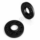 30mm 2x15mm SCC Spurverbreiterung Schwarz platten Seat 5 x 112 + Radschrauben