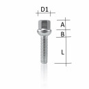 10mm 2x5mm SCC SpurplattenMercedes Benz LK 5x112 NLB 66,6mm M12 x 1,5 Schwarz + Radschrauben