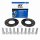 10mm 2x5mm SCC SpurplattenMercedes Benz LK 5x112 NLB 66,6mm M12 x 1,5 Schwarz + Radschrauben