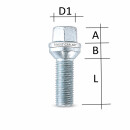 SCC Spurverbreiterung 20 mm (2×10 mm) 5×112 / 66,6 mm silber eloxiert inkl. Radschrauben für Audi RS4 RS5 RS6 RS7