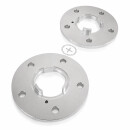 20mm 2x10mm SCC Spurverbreiterung Distanzscheiben  Porsche LK 5 x130 + Radschrauben