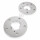 20mm 2x10mm SCC Spurverbreiterung Distanzscheiben  Porsche LK 5 x130 + Radschrauben