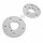 20mm 2x10mm SCC Spurverbreiterung Distanzscheiben  Porsche LK 5 x130 + Radschrauben