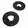 20mm 2x10mm SCC Spurverbreiterung Distanzscheiben Schwarz Porsche LK 5 x130 + Radschrauben