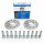 30mm 2x15mm SCC Spurverbreiterung für Audi S RS R8 + Radschrauben M14 x 1,5 R13