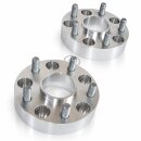 80mm 2x40mm SCC Spurverbreiterung Porsche 5 x130 mit Stehbolzen
