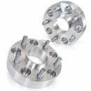 80mm 2x40mm SCC Spurverbreiterung Porsche 5 x130 mit Stehbolzen