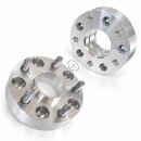 80mm 2x40mm SCC Spurverbreiterung Porsche 5 x130 mit Stehbolzen