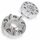 80mm 2x40mm SCC Spurverbreiterung Porsche 5 x130 mit Stehbolzen