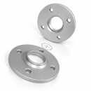 20mm 2x10mm SCC Spurverbreiterung Spurplatten Distanzscheiben Lotus Elise 4x100 + Radschrauben M12 x 1,5