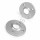 20mm 2x10mm SCC Spurverbreiterung Spurplatten Distanzscheiben Lotus Elise 4x100 + Radschrauben M12 x 1,5