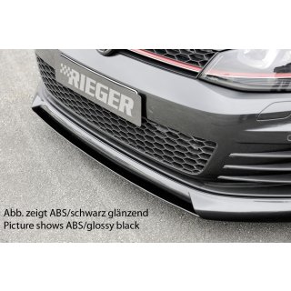 Rieger Spoilerschwert für VW Golf 7 GTI 5-tür. + ABE gültig bis 250 km/h  V-max.
Passt auch beim GTI  Performance .
Passt nicht bei Ausführung  Clubsport .