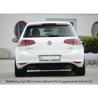 Rieger Heckeinsatz für VW Golf 7 5-tür. + Nicht für Variant.