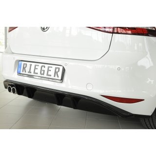 Rieger Heckeinsatz für VW Golf 7 GTD 3 5-tür. + Nicht für Variant.