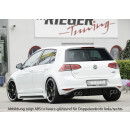Rieger Heckeinsatz  aus ABS für VW Golf 7...