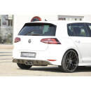 Rieger Heckeinsatz  Carbon Look für VW Golf 7...