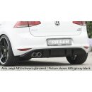 Rieger Heckeinsatz  Carbon Look für VW Golf 7 GTD...