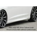 Rieger Seitenschweller  Carbon Look für VW Golf 7 GTD 3-türer BJ. 06.13-