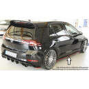 Rieger Seitenschwelleransatz  aus ABS für VW Golf 7 GTD 5-türer BJ. 02.17- (ab Facelift)