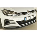 Rieger Spoilerschwert nur für GTI / GTD / GTE  mit ABE für VW Golf 7 GTE 3-türer BJ. 05.14-12.16 (bis Facelift)