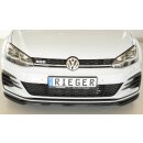 Rieger Spoilerschwert nur für GTI / GTD / GTE  mit ABE für VW Golf 7 GTE 3-türer BJ. 05.14-12.16 (bis Facelift)