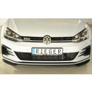 Rieger Spoilerschwert nur für GTI / GTD / GTE  mit ABE für VW Golf 7 GTE 5-türer BJ. 05.14-12.16 (bis Facelift)