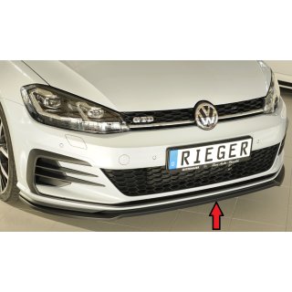 Rieger Spoilerschwert nur für GTI / GTD / GTE  mit ABE für VW Golf 7 GTI 3-türer BJ. 02.17- (ab Facelift)