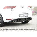 Rieger Heckeinsatz  Carbon Look für VW Golf 7 GTI...
